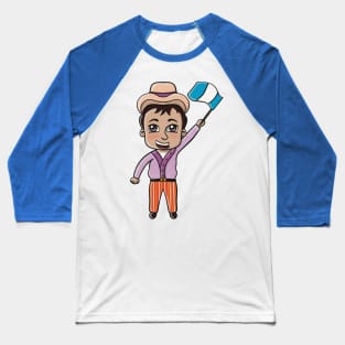 Ilustración Guatemalteco Baseball T-Shirt